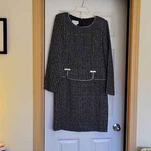 Brand New Dress, business style, Size 14, Black/cream, Brand Chadwicks